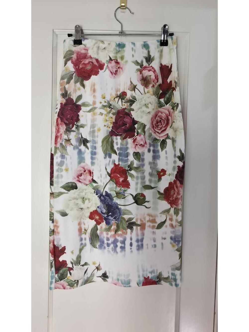 Multi Floral Skirt A3 Design Regular 6